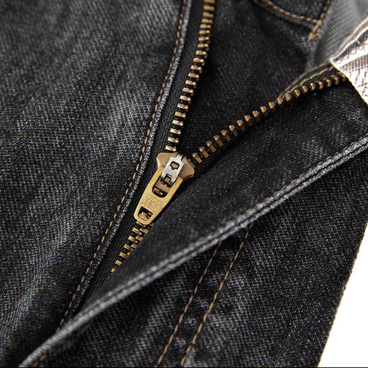 【新品上新】HX 夏季水洗牛仔长裤微宽松S201522067101 商品图5