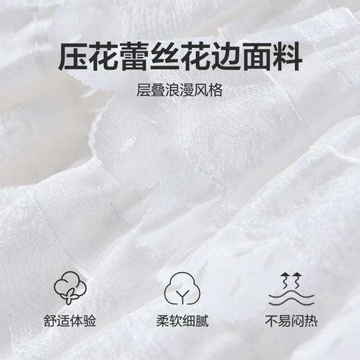 笛莎Deesha 童装女童半裙女童芭蕾风层叠花边蛋糕裙 商品图3