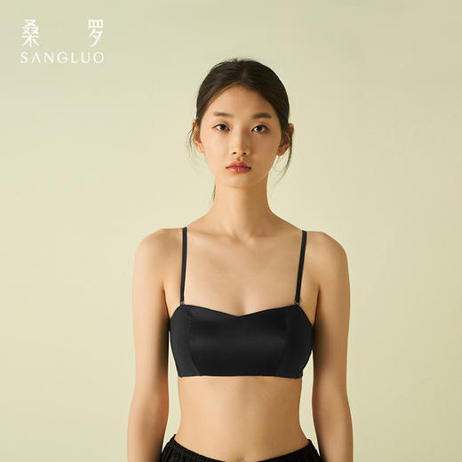 SANGLUO桑罗 少女内衣防走光无钢圈抹胸春夏打底裹胸 商品图0