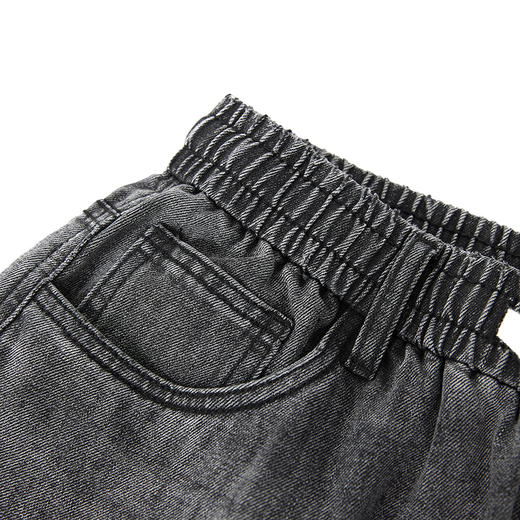 【新品上新】HX 夏季水洗直筒牛仔长裤宽松C201520046101 商品图3