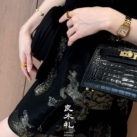 【预售7天】良木礼羊毛提花连衣裙（9147290） 商品图2