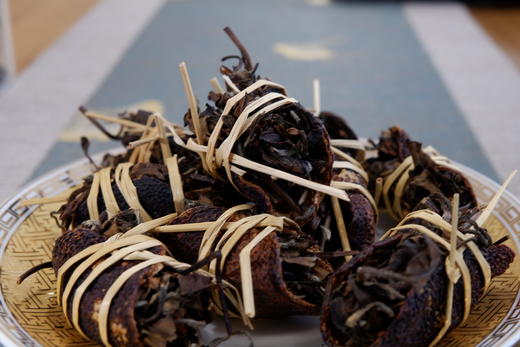 益宝林新会陈皮三宝扎套盒104g 商品图2