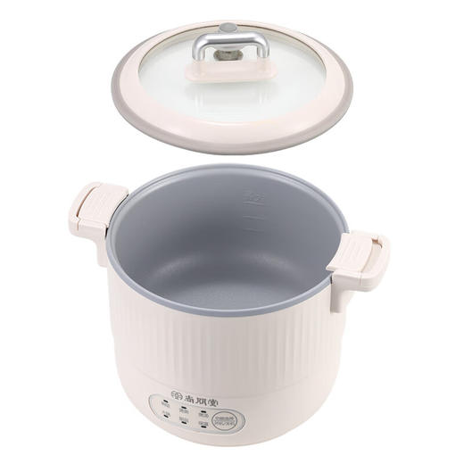 【多样屋专柜】尚朋堂电煮锅多功能宿舍学生煮面火锅煲粥多用锅1.2L  商品图7