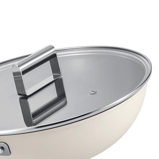 德世朗致简精铁不粘炒锅DFS-C954-WH 商品图3