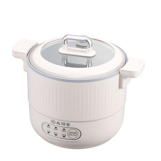 【多样屋专柜】尚朋堂电煮锅多功能宿舍学生煮面火锅煲粥多用锅1.2L  商品图9