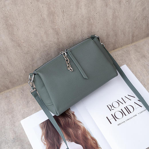 【预售3天】时尚百搭小方包2025新款小众高级感单肩包复古通勤斜挎包ZH5780 商品图8