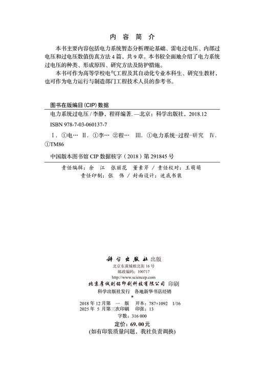 电力系统过电压 商品图2