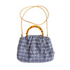 HUJI祤集Sunrise手提斜挎包老布TISSAGE格纹手织布 商品缩略图2