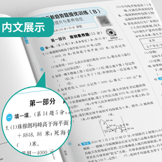 2025秋【苏教版】五年级数学(上) 实验班提优大考卷 商品图3