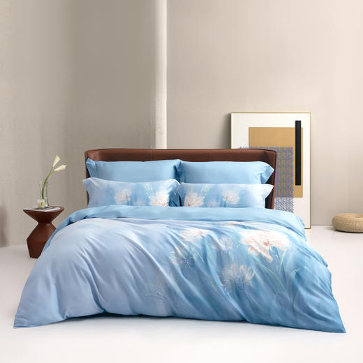 水星家纺 DH花辰如梦-K04(茶氨酸)四件套 商品图6
