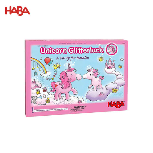 HABA 欢迎独角兽宝宝 桌游 适合4岁+ 团队协作 逻辑思维  德国原装 -303155 商品图0
