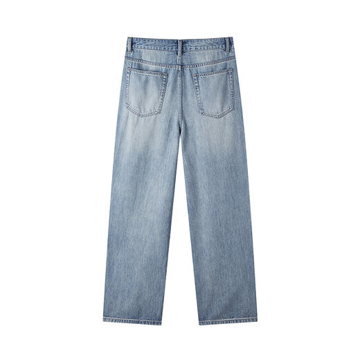 gxg.jeans男装  蓝色简约休闲美式宽松牛仔长裤男士 25年夏热卖 商品图1