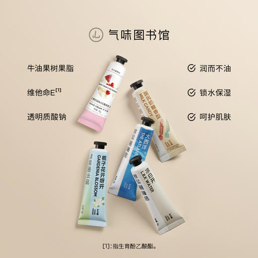 【89元到手6支】气味图书馆香氛保湿护手霜30g  手部呵护必备 保湿滋养 商品图2