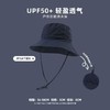 路悠悠露营超薄户外登山防晒帽渔夫帽C-092-藏蓝 商品缩略图0