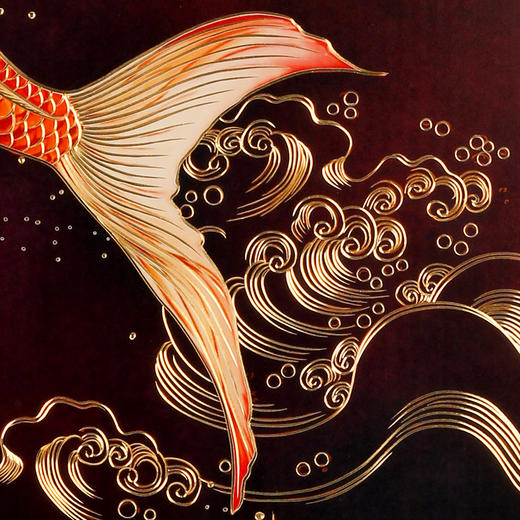 富贵有余 铜雕艺术画 商品图4