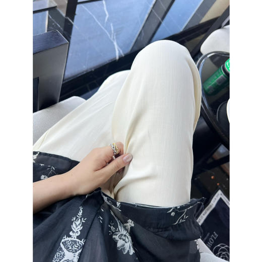 2505506   max 天丝亚麻 两色长裤 商品图2