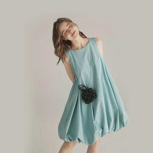 裁缝学苑AH08无袖圆领背心花苞裙连衣裙纸样女装裙子样板图纸 商品图5