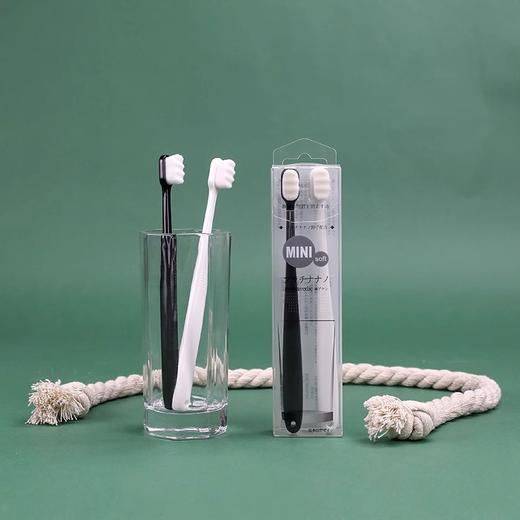 【12元会员福利】日式黑白云柔万毛双支装牙刷   商品图0