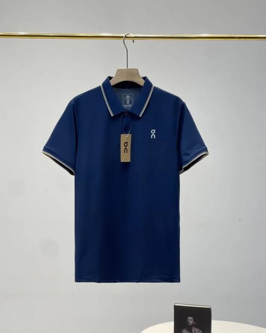On昂跑2025夏新款轻奢香氛凉感男士商务POLO衫速干冰丝polo上衣！ 商品图5