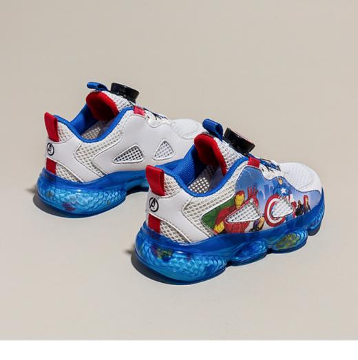 🔥【迪士尼夏季儿童纽扣运动鞋】 🌟款式设计时尚潮流，蜘蛛侠等印花超级酷炫，宝宝肯定超级喜欢~ 🤔鞋子有包头设计防撞耐踢，可以保护宝宝娇嫩的脚趾！！ 商品图2