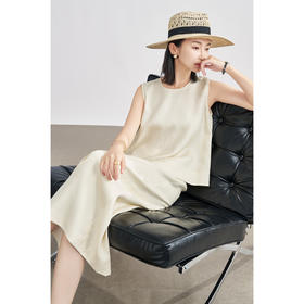 天丝亚麻套装 米思阳2025夏季新款通勤气质休闲风显瘦上衣半身裙两件套女1508