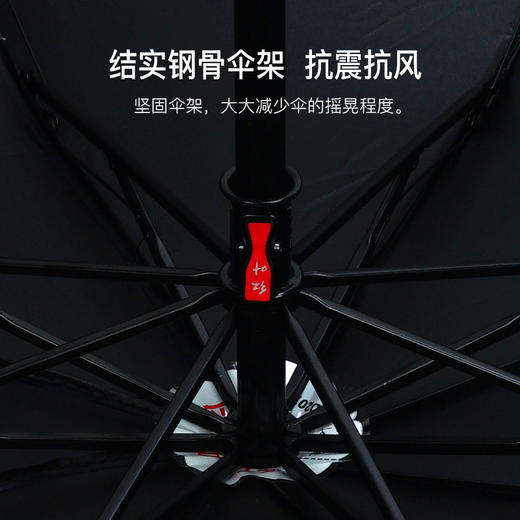 红叶三折PG黑胶伞D2788 商品图2