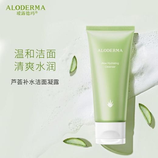 瑷露德玛补水洁面凝露洁面乳芦荟洗面奶深层清洁细泡沫100g 商品图6