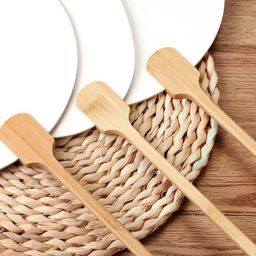 空白团扇加厚手工diy古风宫漆扇儿童手绘美术书法扇子 商品图3