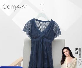 【3F】Comfit连体泳衣修身遮肚显瘦泳装CS00019