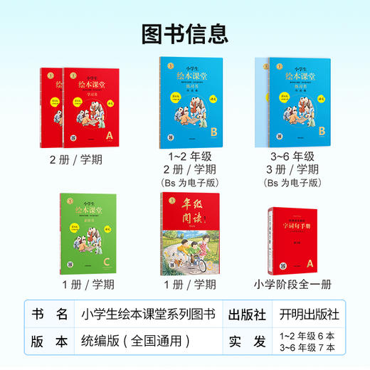 绘本课堂 套装 小学生绘本课堂 2025年秋季 商品图4