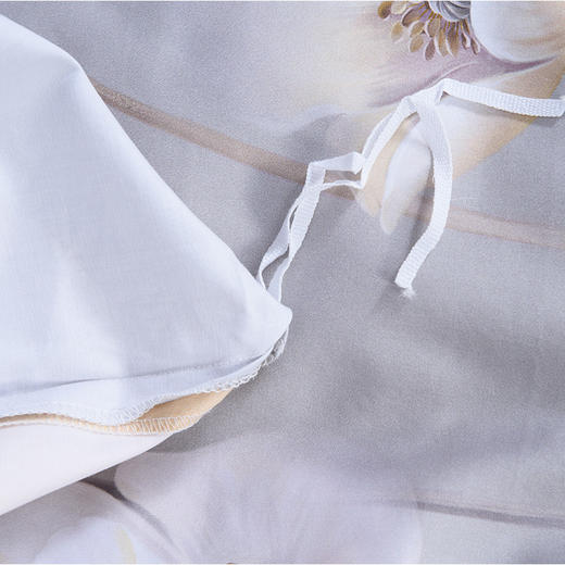 水星家纺 DH花意悠扬-S04(抗菌)四件套 商品图5