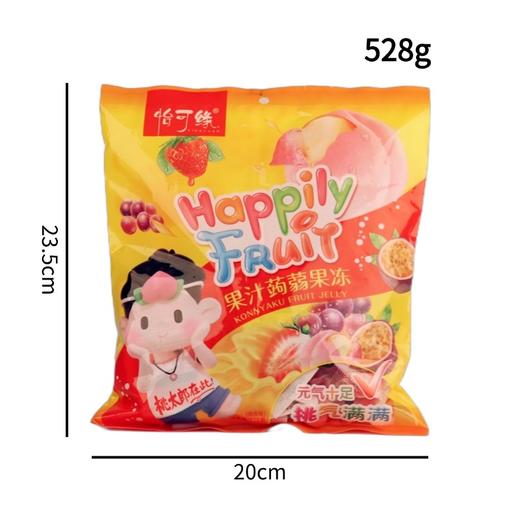 【宝宝超爱吃❗蒟蒻果冻】甄选品质原料制作，清爽解腻随便吃，网红水果冻可吸魔芋，儿童休闲零食，网红解馋食品吸冻糖小吃L 商品图5
