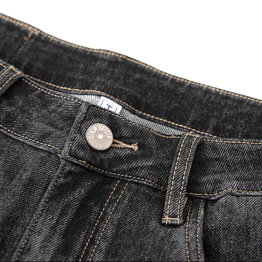 【新品上新】HX 夏季水洗牛仔五分裤合体S207522058101 商品图3