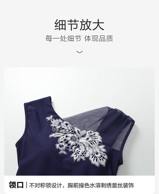 【3F】安莉芳连体泳衣裙式泳装ES00251 商品图5