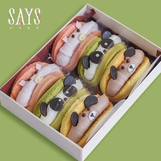 森林动物派对戚风抱抱卷（6拼） 商品图0