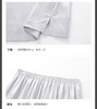 【3F】IVU桑蚕丝轻奢长袖睡衣薄款男士家居服套装UL00212 浅灰色LGY 商品缩略图6