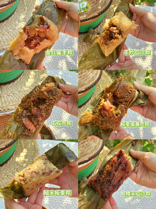 单个端午粽子 · 甜咸都有·上锅蒸20分钟即可食用 商品图0
