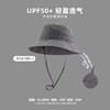 路悠悠露营超薄户外登山防晒帽渔夫帽C-092-灰色 商品缩略图0