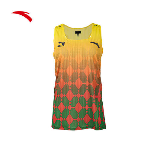 安踏跑步运动背心男士网孔透气无袖t恤健身训练运动上衣152525114 商品图6