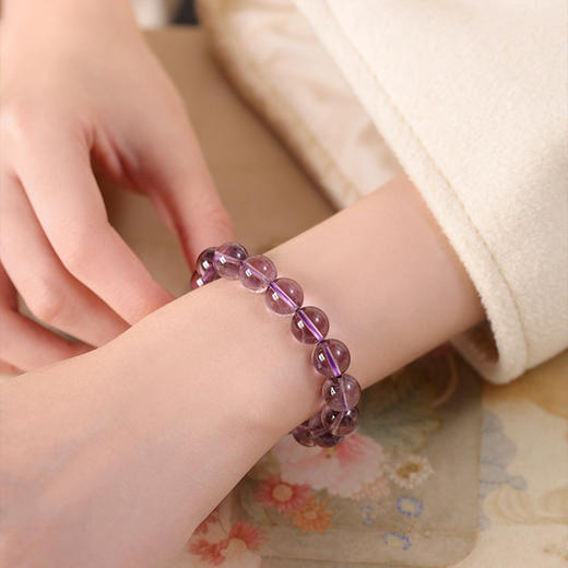 【🎁紫气东来✨】乌拉圭天然紫水晶手串，送自己女友闺蜜的心动之选💜乌拉圭天然紫水晶手串 商品图3