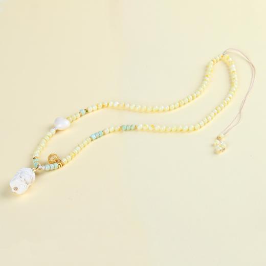 【有愿皆从】猛犸扎基蜜蜡项链 ZX2505269 商品图2