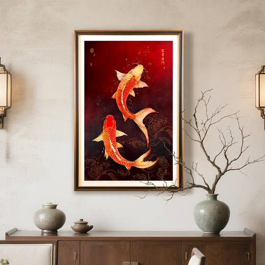 富贵有余 铜雕艺术画 商品图7