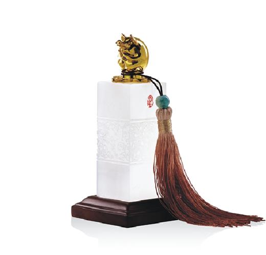 十二生肖印章（配一个 印泥盒）合金+玉石+木座 商品图2