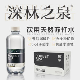 【3箱及以上顺丰包邮】深林之泉饮用天然苏打水500ml*12瓶