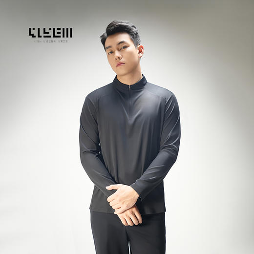 4158m 山语π半开衫速干长袖T恤 商品图0