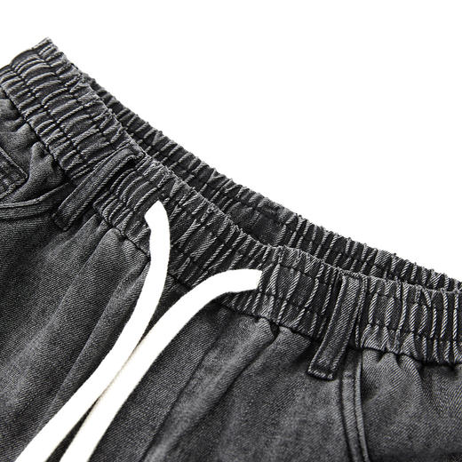 【新品上新】HX 夏季水洗直筒牛仔长裤宽松C201520046101 商品图2