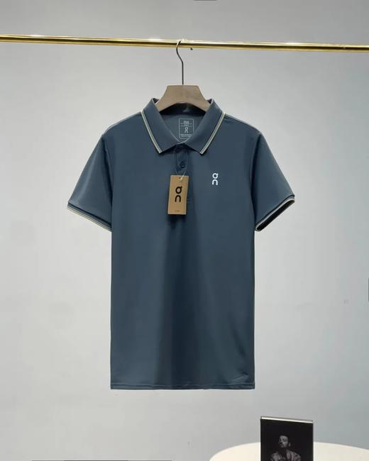 On昂跑2025夏新款轻奢香氛凉感男士商务POLO衫速干冰丝polo上衣！ 商品图4
