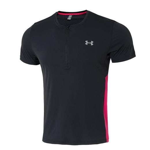 【春上新】7楼安德玛UA 男子Trail 速干半拉链透气跑步训练运动短袖T恤-1389808  吊牌价549元 商品图4