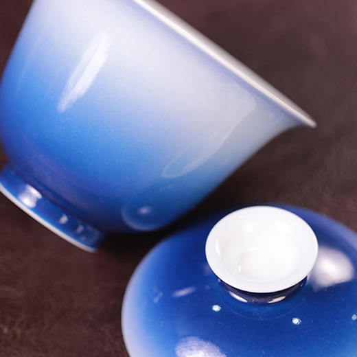 初蓝舍渐变盖碗 商品图2