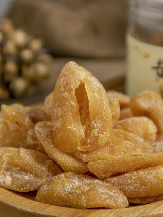 【永誉意·竹盐黄皮干】消食化痰，理气镇咳❗ ✅颗颗甄选品质的黄皮果  ✅配料表巨干净，果大肉厚，咸甜回甘 商品图3